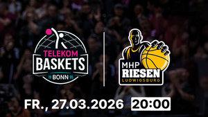 Telekom Baskets Bonn vs. MHP RIESEN Ludwigsburg