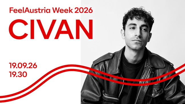CIVAN live im FluxBau – FeelAustria Week 2026
