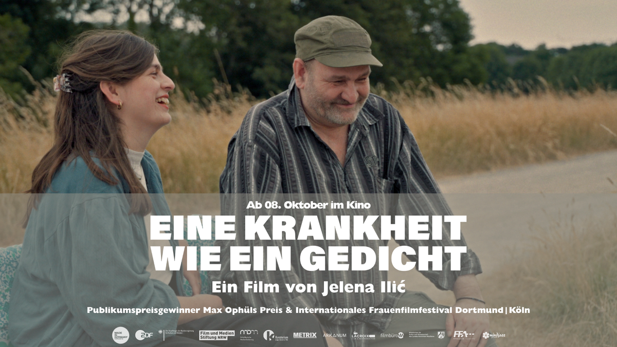 Titelbild der Veranstaltung EINE KRANKHEIT WIE EIN GEDICHT // Kinotour beim Filmfest Aachen 2026 & Filmgespräch
