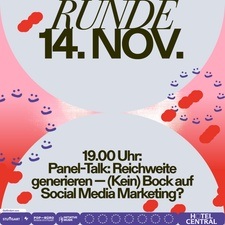 Panel Talk: Reichweite generieren – (Kein) Bock auf Social Media Marketing?