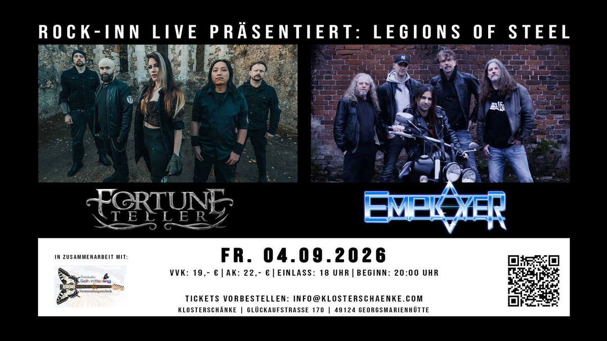 ROCK-INN LIVE: LEGIONS OF STEEL