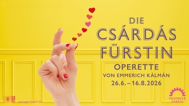 DIE CSÁRDÁSFÜRSTIN - Operette von Emmerich Kálmán