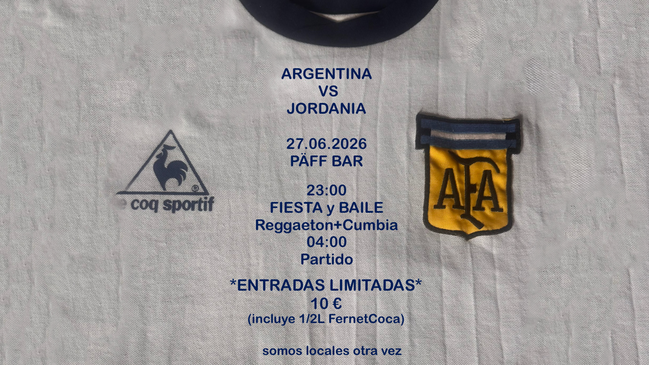 Argentina vs. Jordania - Fiesta y Baile