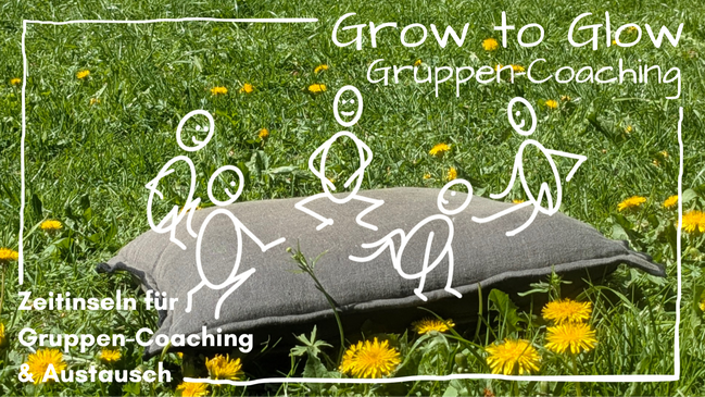 Grow to Glow - Selbstentwicklungsgruppe im Park - me-time, we-time, Genuss-time