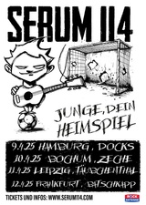 Rock Antenne & FFM Rock präsentieren: SERUM 114 - JUNGE, DEIN HEIMSPIEL – TOUR 2025