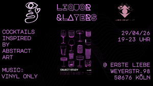 LIQUOR & LAYERS VOL. 4 - COCKTAILS INSPIRED BY ABSTRACT ART