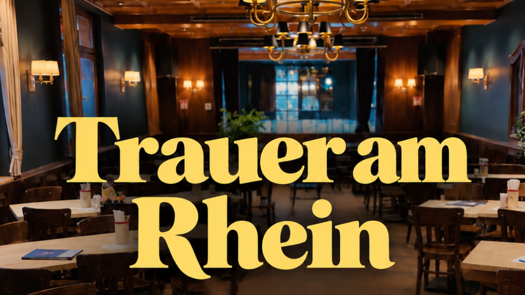 Trauer am Rhein - Do bes nit allein
