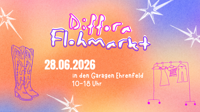Flohmarkt in den Garagen pres. by Diffora