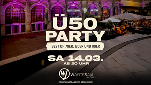 🎶 Golden Beats Ü50 Party – im Alten Wartesaal am Dom 🎶