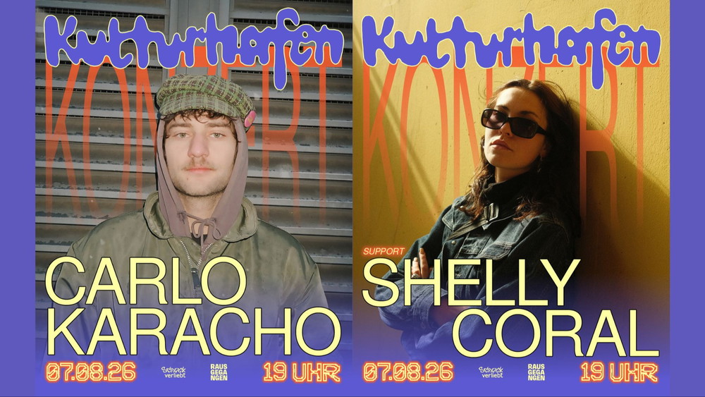 CARLO KARACHO & SHELLY CORAL | Live Konzert im Kulturhafen Hannover