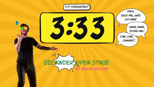 3:33 - Die KINDER Open Stage