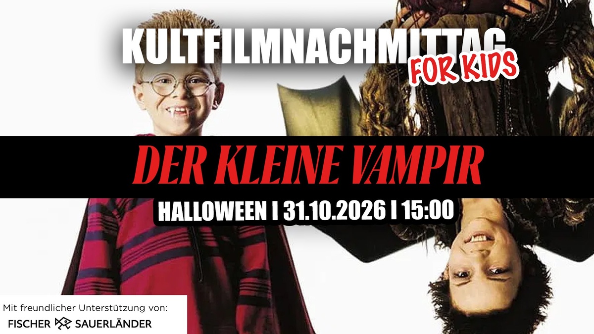 Kultfilmnachmittag for Kids: Der kleine Vampir