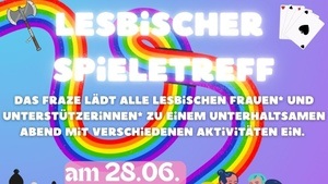Lesbischer Spieletreff