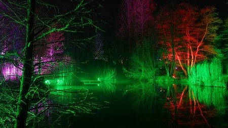 Parkleuchten - Lichtkunst im Grugapark
