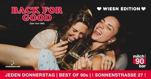 Milchbar90 Wiesn Edition am Donnerstag - 🔴 DIE MILCHBAR ÖFFNET ZUR WIESN 🥨🍻🎡