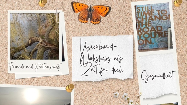 Visionboard und Lebensrad für 2026