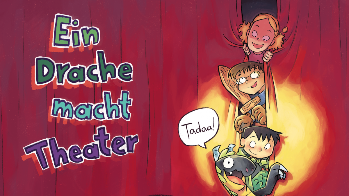 Titelbild der Veranstaltung Szenische Lesung: Ein Drache macht Theater