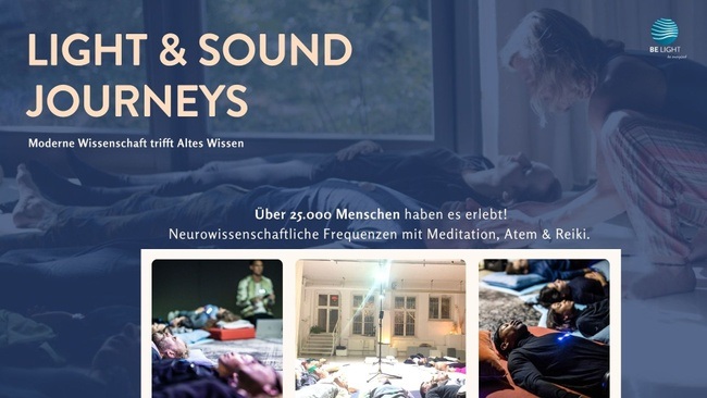 LIGHT & Sound for YOU 💪 Nervensystem regulieren - Stress, Blockaden, Schlaf optimieren - Meditation, Atem / Breath, Energie Arbeit kombiniert mit Neuro Frequenzen 🧠 Entspannung und sanfte psychedelische Zustände genießen