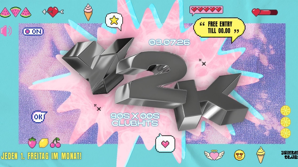 Y2K – 90´s - 00´s SAUSE 💿✨ Freier Eintritt bis 00.00 💿✨