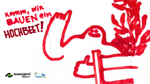 Gemeinsam ein Hochbeet bauen