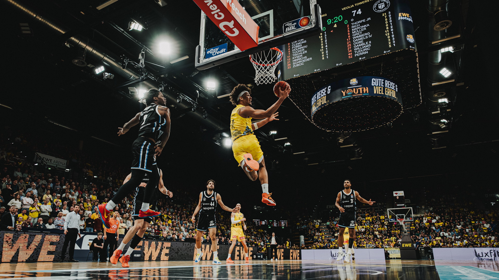 BBL: EWE Baskets Oldenburg - Veolia Towers Hamburg