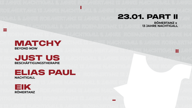 6 Jahre Römertanz & 13 Jahre Nachtigall