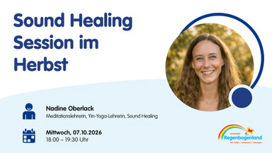 Sound Healing Session im Herbst