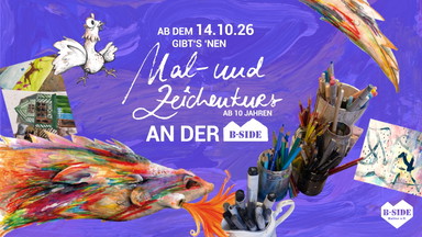 Schnuppertermin Mal- und Zeichenkurs für Kinder und Jugendliche ab 10 Jahren