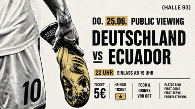 DEUTSCHLAND vs ECUADOR | Public Viewing