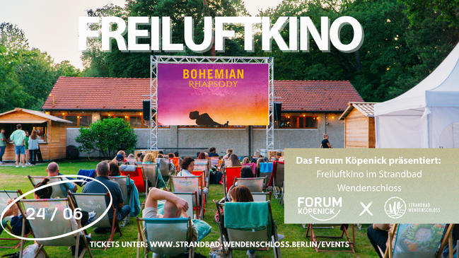 Freiluftkino im Strandbad: Bohemian Rhapsody