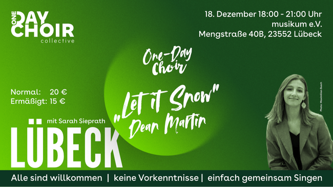 LÜBECK | One-Day Choir | "Let It Snow" - Dean Martin
