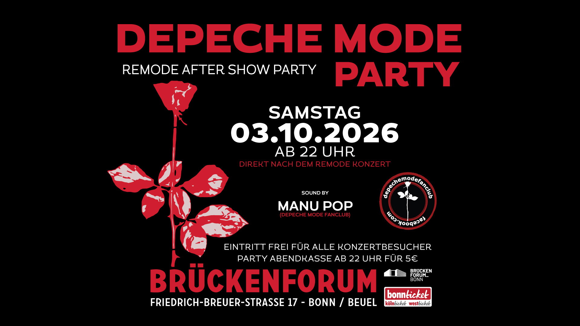 Depeche Mode : REMODE After Show Party