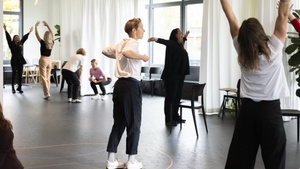 Die Gorillas: Workshop-Präsentation der Bühnenklasse