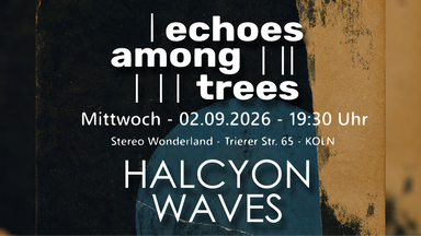 Post-Rock im Wonderland: Echoes Among Trees + Halcyon Waves