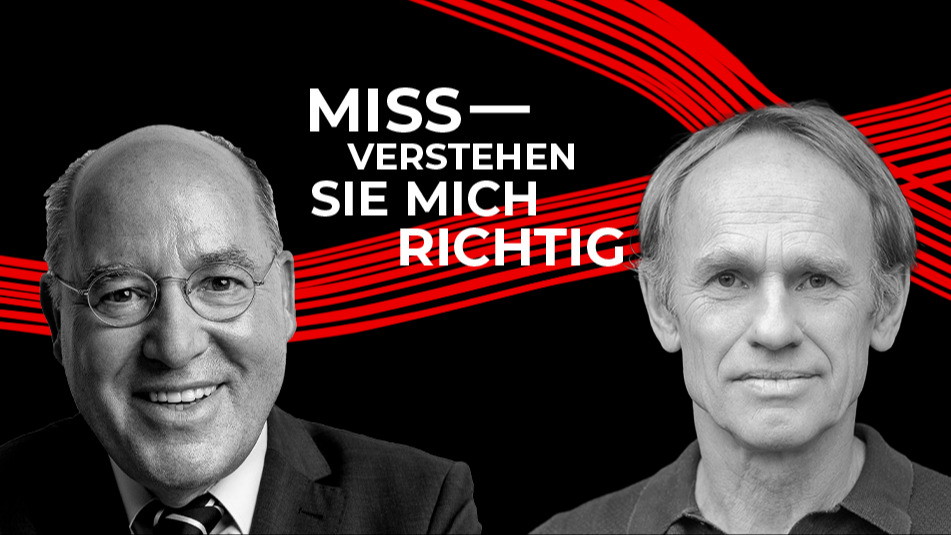 MISSVERSTEHEN SIE MICH RICHTIG Norbert Leisegang zu Gast bei Gregor Gysi