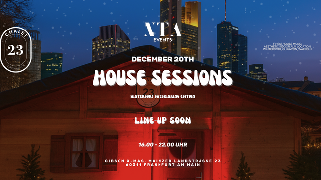 NTA HOUSE SESSIONS VOL.13 @ GIBSON-XMAS