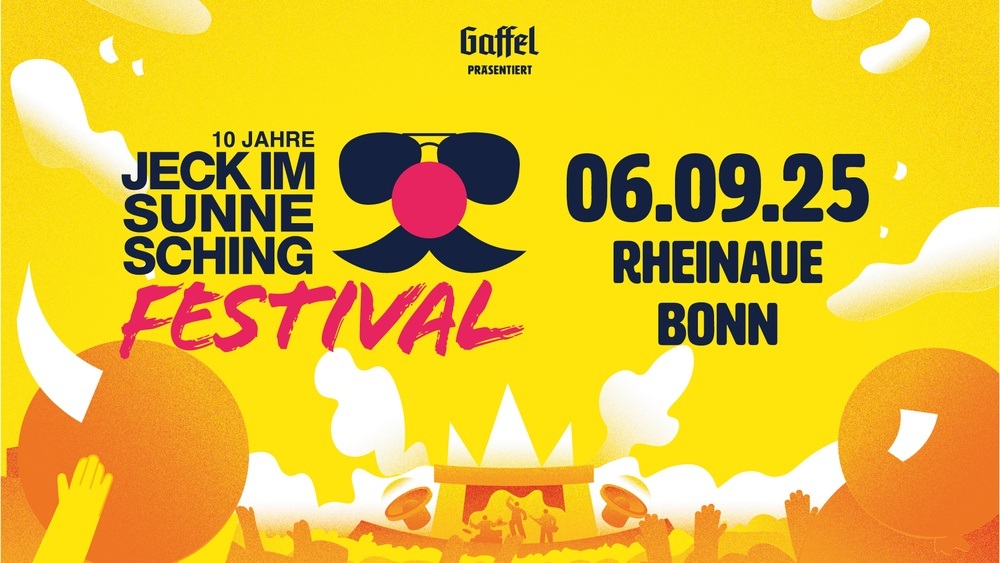 Jeck im Sunnesching 2025 - Das Festival in Bonn