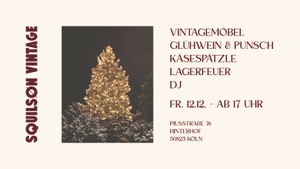 Vintage Weihnachtsmarkt Möbel, Design und Glühwein Squilsøn Vintage