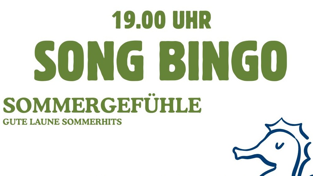 Titelbild der Veranstaltung Song Bingo