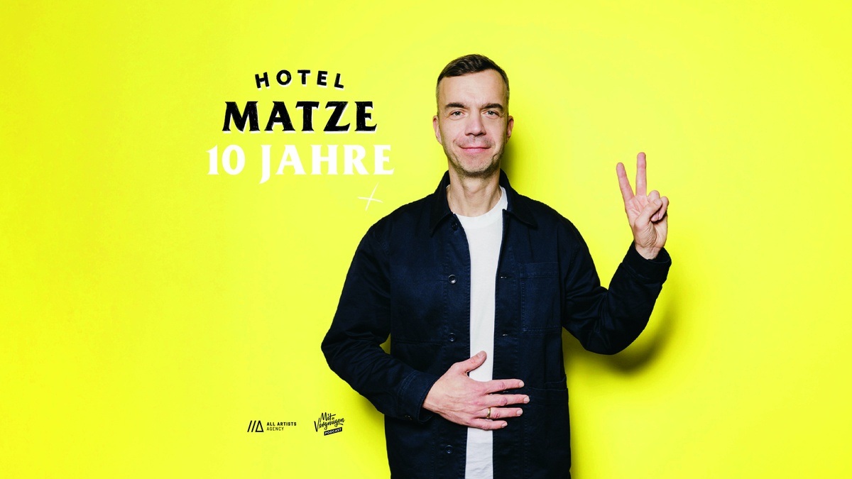 10 Jahre Hotel Matze mit Juli Zeh