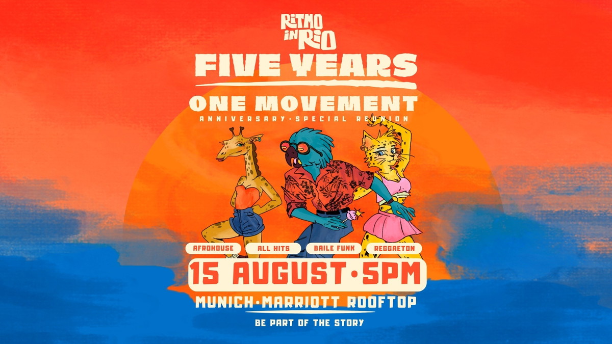 Titelbild der Veranstaltung Ritmo in Rio 5th Anniversary