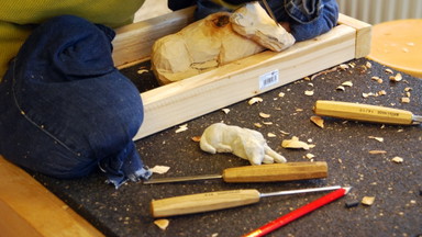 Werkzeuge manuell schärfen - Holzbildhauerei