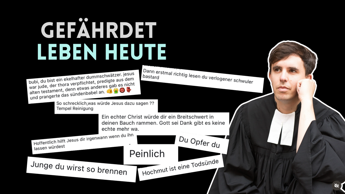Titelbild der Veranstaltung Gefährdet leben heute Sichtbar. Queer. Angefeindet. Persönliche Erfahrungen, Austausch und Strategien gegen Hass