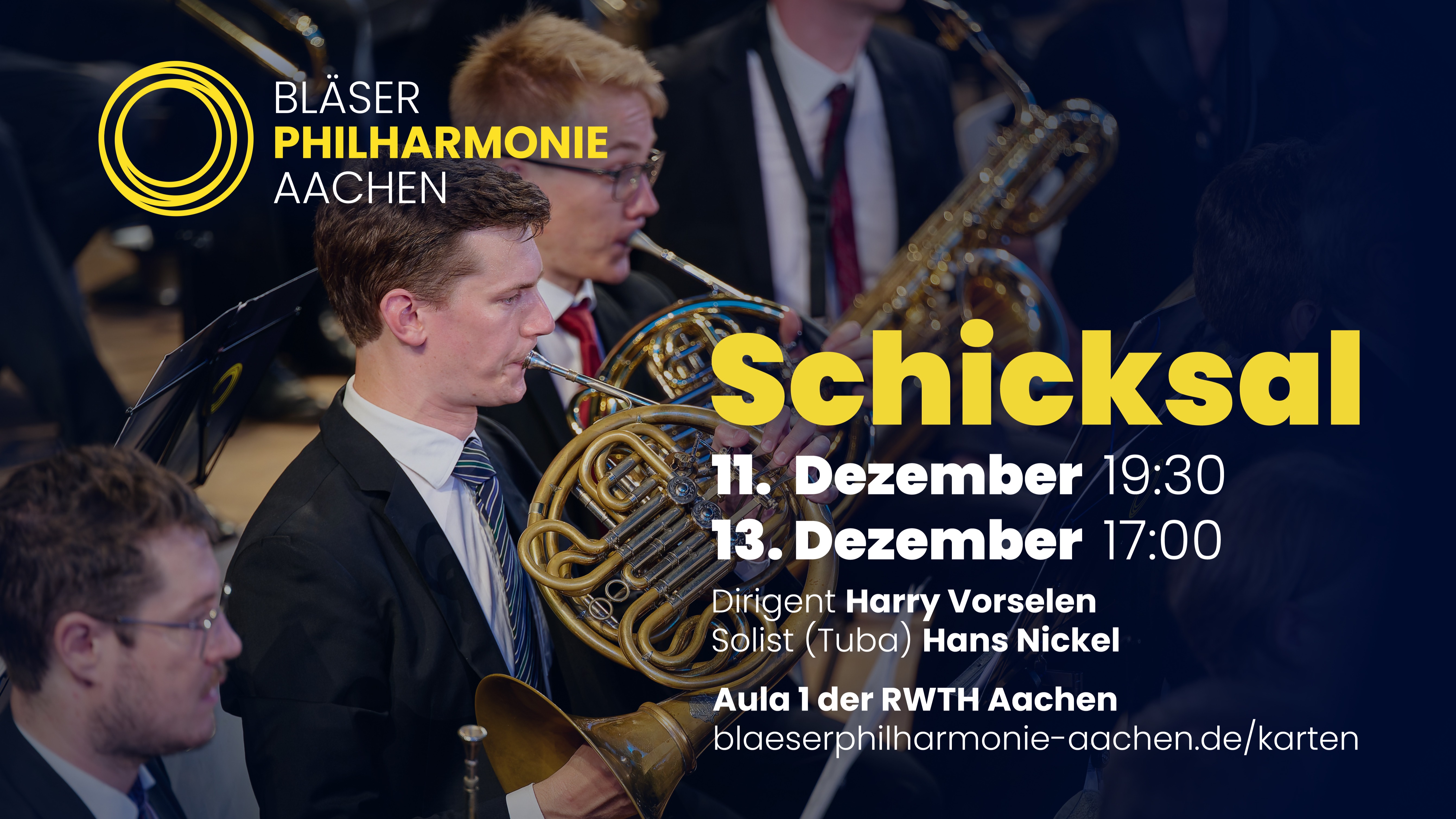 Winterkonzerte der Bläserphilharmonie Aachen