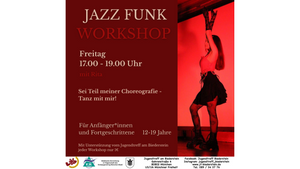 Jazz Funk Workshop für 12-19 Jährige
