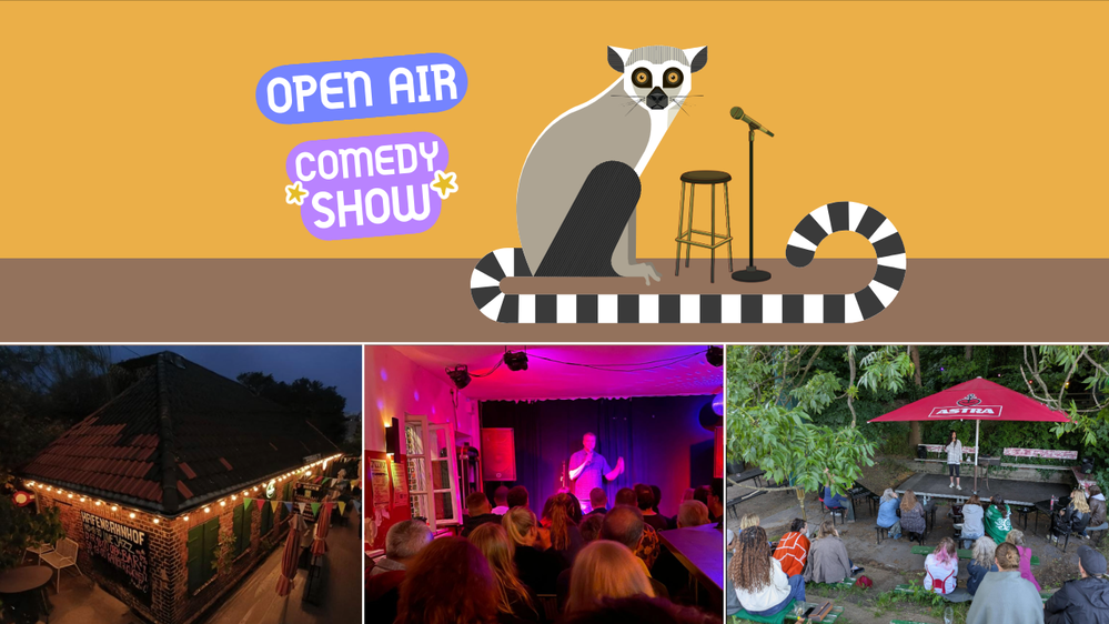 Open Air Comedy Show Hafenbahnhof Altona