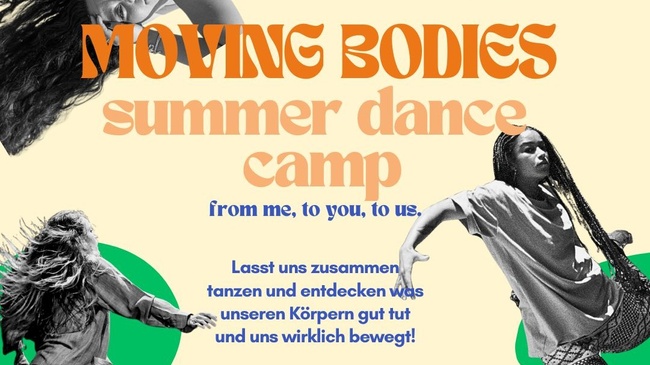 kostenloses Tanz Angebot für junge FLINTA* in den Sommerferien: Moving Bodies Summer Dance Camp