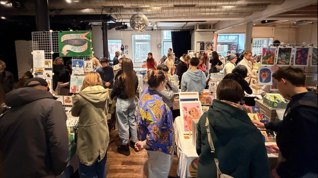 Kunstmarkt im Merlin