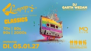 LOVEPOP - Queer Retro Clubbing feat. GARTH WEDAM