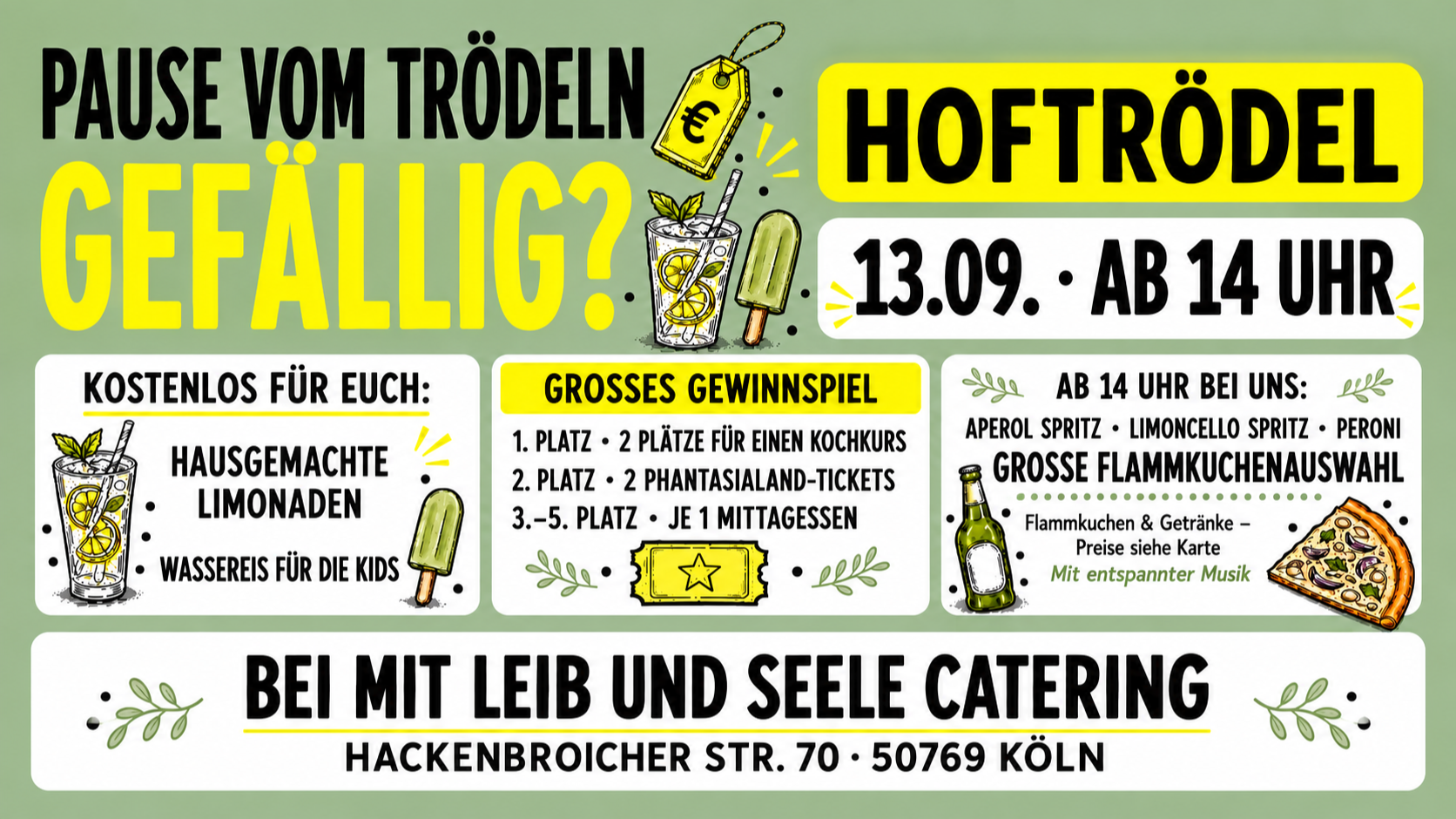 Pause vom Hoftrödel